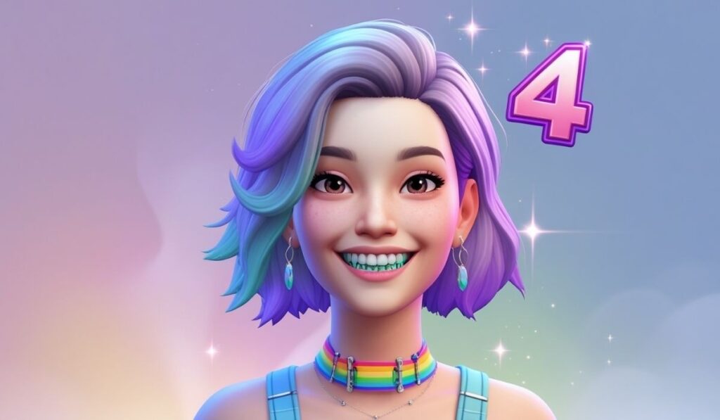 Sims 4 Rainbow Braces MagicBot