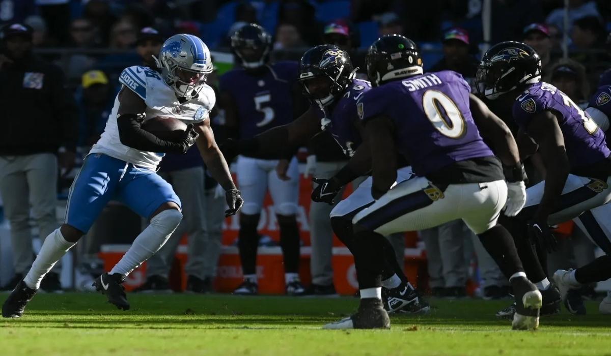 Detroit Lions vs Baltimore Ravens Match Player Stats