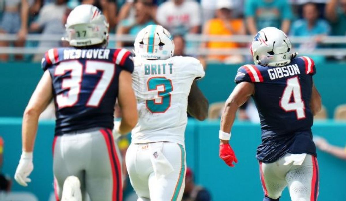Patriots vs Dolphins Match: Full Player Stats