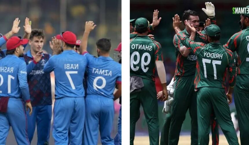 afghanistan national cricket team vs bangladesh national cricket team timeline