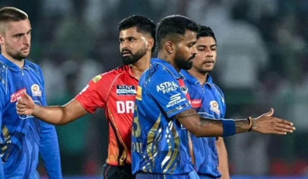 mumbai indians vs punjab kings match scorecard