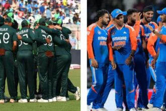 pakistan national cricket team vs india national cricket team timeline