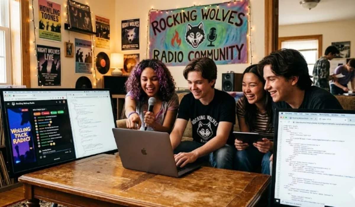 View Source RockingWolvesRadio Chatroom HTML