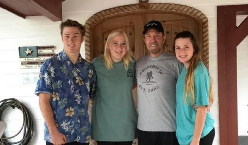 chuck norris grandchildren
