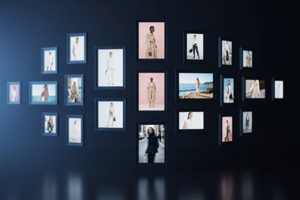 AI fashion product photography for an online clothing store with AI-generated on-model images and packshot visuals.